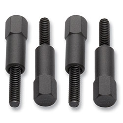 VALVE COVER HOLD DOWN MINI-NUTS:BLACK CRINKLE FINISH