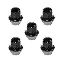 M14 X 1.5 BLACK LUG NUT WHEEL KIT (5)