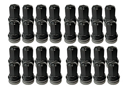 M14 X 1.5 BLACK LUG NUT VEHICLE KIT (32)