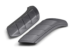 BRONCO RAPTOR CARBON FIBER FENDER VENT SET-MATTE