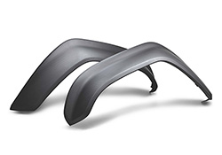 BRONCO RAPTOR CARBON FIBER FRONT FENDER FLARE SET-MATTE