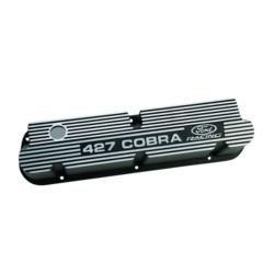 BLACK SATIN SMALL BLOCK 427 VALVE COVER