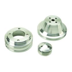 1970-1978 MUSTANG BILLET DUAL GROOVE PULLEY SET