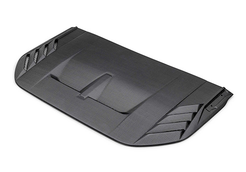 BRONCO RAPTOR CARBON FIBER HOOD VENT-MATTE