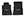 MUSTANG 2015-2025 CARPET FLOOR MAT WITH MUSTANG LOGO - BLACK